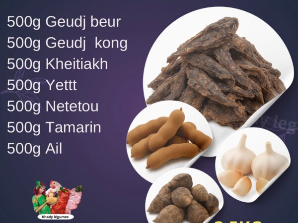 3,5Kg pack guédji