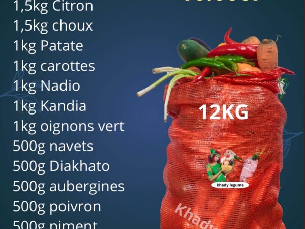 sac Légumes 12KG
