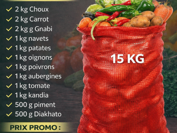 Pack legume 15kg