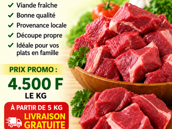 5kg Viande de boeuf